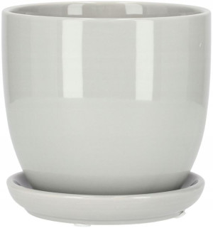 Doniczka 13cm Donica Osłonka Ceramiczna Podstawka