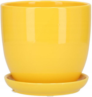 Doniczka 17cm Donica Osłonka Ceramiczna Podstawka