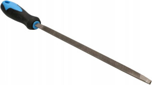 Pilnik 250mm Ślusarski Trójkątny Do Metalu Średnia