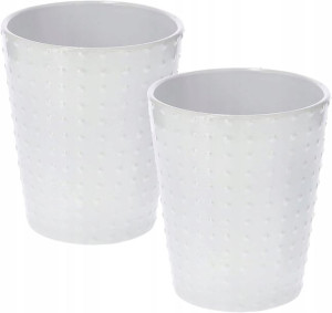 2x Osłonka 12 Doniczka Donica Ceramiczna Na Kwiaty
