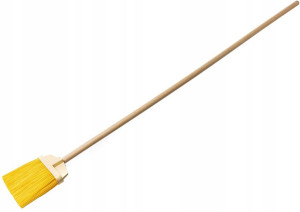 Miotła Gospodarcza Nylonowa 25cm + Drewniany Trzon