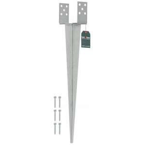 Podstawa Słupa Wbijana Kotwa Wspornik 0-160x750 Mm