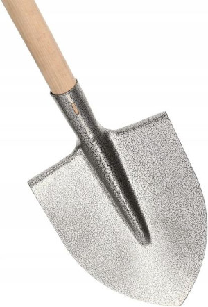 Szpadel Sercowy Łopata Sercowa Metalowy + Trzon
