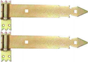 Zawias Pasowy Garażowy 300 Mm Ocynk 2 Szt