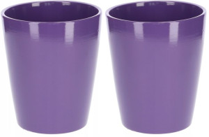 Doniczka Osłonka Ceramiczna Na Kwiaty 12cm - 2 Szt