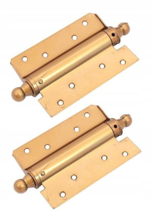 Zawias Wahadłowy Połówkowy 180° Zawiasy 75mm 2szt