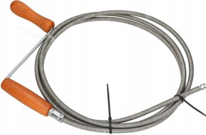 Żmijka Spirala Hydrauliczna 9mm X5m Kanalizacyjna