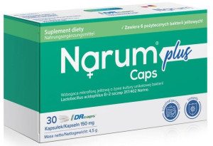 Narum Narine Plus 150mg probiotyk 30 kapsułek