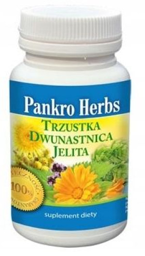 Pankro Herbs dwunastnica wątroba 60 kapsułek