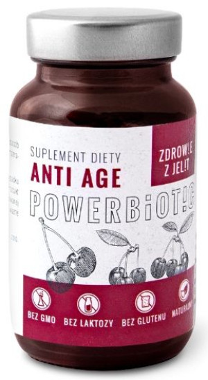 Powerbiotic Anti Age Wiśnia 60 kapsułek
