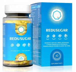 Redusugar - Obniża Reguluje Poziom Cukru We Krwi