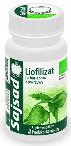 Sajsad Liofilizat na bazie soku z pokrzywy 60 kaps