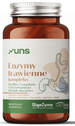 UNS Enzymy Trawienne Kompleks 90 kapsułek