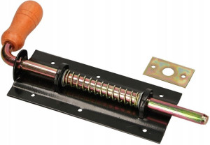 Zasuwa Uniwersalna 250 Mm Rygiel Szeroki Czarny