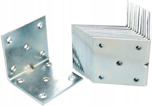 Kątownik Ciesielski Montażowy 100 Szt - 60x60x60