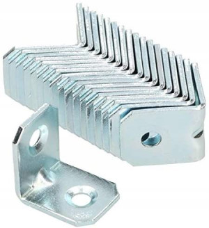 Kątownik Łącznik Meblowy 20x20x16 25 Szt Budowlany