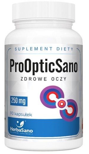 HerbaSano ProOptic Sano drowe oczy 90 kapsułek