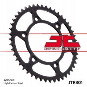Zębatka tylna stalowa JT R301-48, 48Z, rozmiar 520