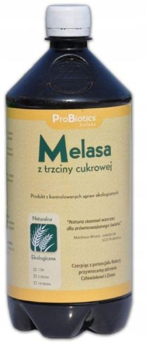Melasa z trzciny cukrowej 1 litr ProBiotics