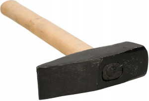 Kuty Młotek Ślusarski 1 Kg Z Drewnianym Trzonem