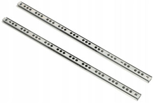 Prowadnica Kulkowa 340x17mm Szyna Szufladowa 2 Szt