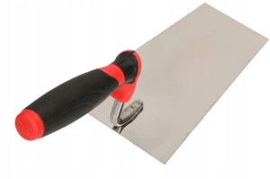 Kielnia Trapezowa Nierdzewna 160 Mm Gumowa Rączka