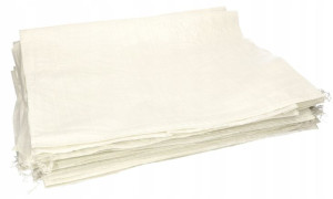 Worek Polipropylenowy 20 Szt Biały 55x80 Cm 30 Kg