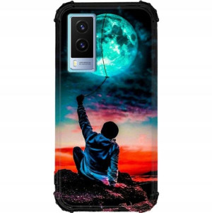 Etui Antishock do VIVO V21E 4G Mroczne Anime Wzory