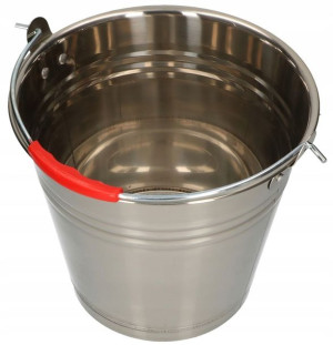 Wiadro Nierdzewne 5l Stalowe Inox Z Rantem