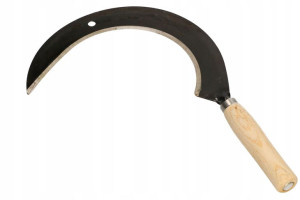 Sierp Rolniczy 235mm Gładki Kosa Ręczna Sierpy