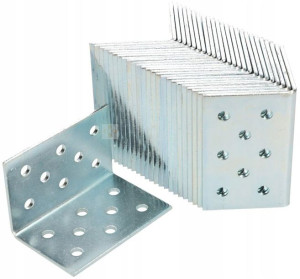 Kątownik Łącznik Ciesielski 40x40x60 Meblowy 50 Sz