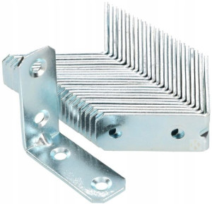 Kątownik Łącznik Ciesielski 40x40x16 Meblowy 25 Sz