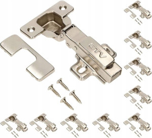 Zawias Meblowy 35 Mm Samodomykający Puszkowy 10szt