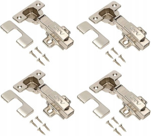Zawias Meblowy 35 Mm Samodomykający Puszkowy 4 Szt