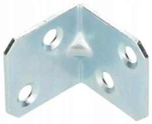 Kątownik Łącznik Budowlany 25x25x25 Ocynk 1 Szt