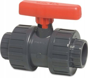 Zawór kulowy PVC-U 50 AK