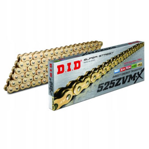 Łańcuch napędowy DID 525 ZVMX/094 G&G X-ringow