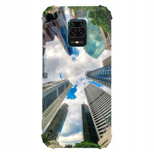 Etui Antishock Do XIAOMI REDMI NOTE 9S Świat Wzory