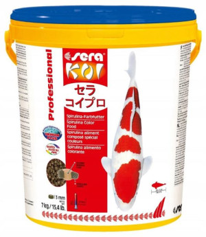 SERA KOI PROFESSIONAL Spirulina Color Food 7 kg
