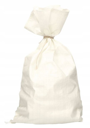 Worek Polipropylenowy Biały 55x80 Cm 30 Kg