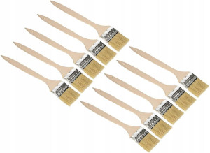 Pędzel Malarski 63 Mm Kaloryferowy Kątowy 10 Sztuk