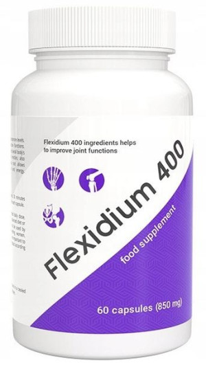 Flexidium 400 tabletki na zdrowe stawy 60 kapsułek