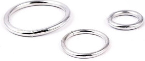 Kółko Kółka 3 Szt Zgrzewane Z Drutu 3x20 Mm Ocynk