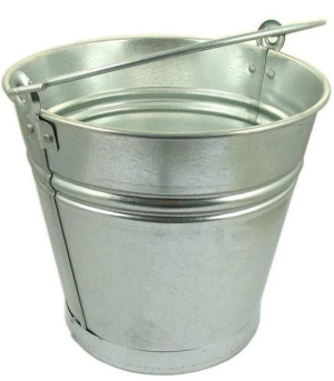 Wiadro Ocynkowane Ocynk Metalowe 16 Blaszane Mocne