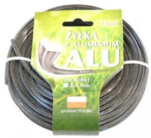 Żyłka Z Aluminium Do Podkaszarek Gwiazdka 2,4x15m