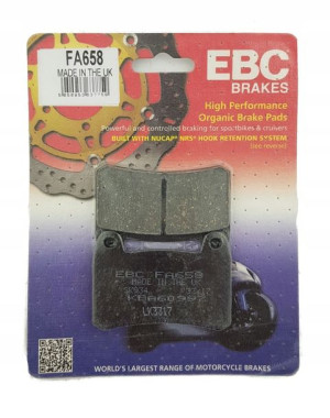 Klocki hamulcowe EBC FA658 do Benelli BN 302