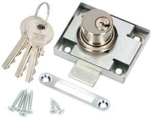 Zamek Meblowy Do Szuflady Szafki Mebli Zmb1 Lob