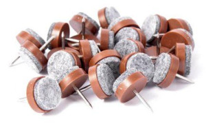 Ślizgacz Meblowy Podkładka 2 Szt Wbijany 24 Mm