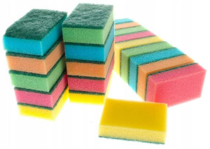 Gąbka Kuchenna Do Naczyń Myjka Zmywak 10 Szt