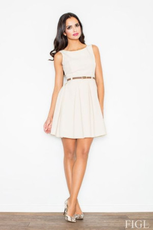 Figl Sukienka M083 Beige XL